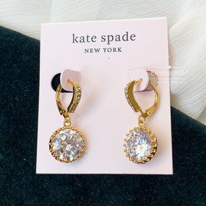 Kate Spade earrings gold crystal  earrings